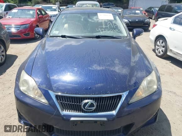 2011 Lexus IS 250 with VIN JTHCF5C20B5049547, listed as a IAAI auction lot 42506878 with 175,754 mi miles and . Bid and sale history available at DreamBid. Image 12.