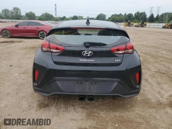 2019 Hyundai Veloster Turbo z VIN KMHTH6AB1KU008267, wystawiony jako Copart lot #66480505 z przebiegiem 130 768 mil mil oraz Szkoda całkowita • Salvage title. Historia ofert i sprzedaży dostępna na DreamBid. Obrazek 6.