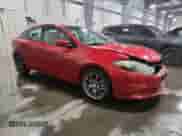 2013 Dodge Dart Rallye with VIN 1C3CDFBH4DD131989, listed as a Copart auction lot 71803045 with 142,684 mi miles and Salvage title. Bid and sale history available at DreamBid. Image 4.