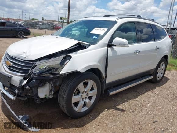 2017 Chevrolet Traverse LT с VIN 1GNKRGKD6HJ348468, выставлен на аукционе IAAI как лот 42620723 с пробегом 111 950 миль миль и . История ставок и продаж доступна на DreamBid. Изображение 2.