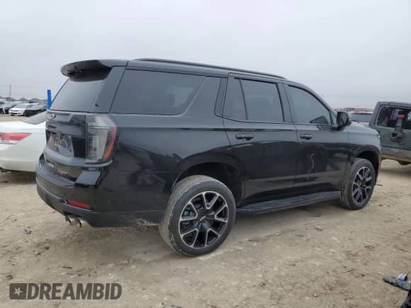 2025 Chevrolet Tahoe с VIN 1GNS5RRL4SR118974, выставлен на аукционе Copart как лот 43064305 с пробегом 677 миль миль и Списание • Salvage title. История ставок и продаж доступна на DreamBid. Изображение 3.