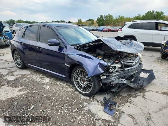 2011 Subaru WRX WRX STI with VIN JF1GR8H65BL832758, listed as a Copart auction lot 69287595 with 107,820 mi miles and Salvage title. Bid and sale history available at DreamBid. Image 4.
