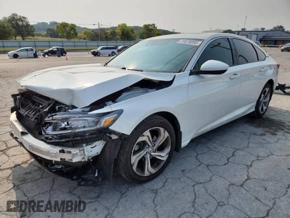 2018 Honda Accord EX z VIN 1HGCV1F44JA001552, wystawiony jako Copart lot #71678095 z przebiegiem 121 613 mil mil oraz Szkoda całkowita • Salvage title. Historia ofert i sprzedaży dostępna na DreamBid. Obrazek 1.