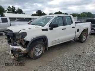 2023 GMC Sierra 1500 Pro with VIN 1GTRHAEK9PZ129005, listed as a Copart auction lot 59365695 with 29,637 mi miles and Salvage title. Bid and sale history available at DreamBid. Image 1.