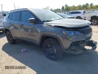 2023 Jeep Compass Trailhawk с VIN 3C4NJDDN5PT523348, выставлен на аукционе IAAI как лот 43456657 с пробегом Не указан миль и . История ставок и продаж доступна на DreamBid. Изображение 1.