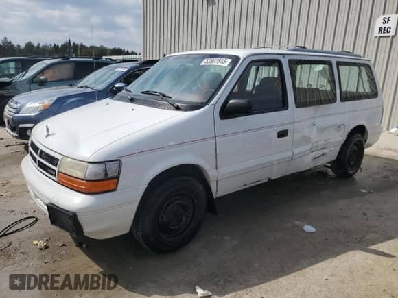 1994 Dodge Caravan Grand SE with VIN 1B4GH44R8RX260655, listed as a Copart auction lot 52807845 with 149,054 mi miles and Non repairable. Bid and sale history available at DreamBid. Image 1.