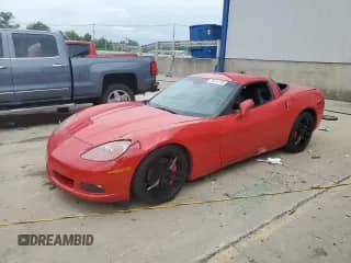 2005 Chevrolet Corvette with VIN 1G1YY24U955116093, listed as a Copart auction lot 58514705 with 74,078 mi miles and Non repairable. Bid and sale history available at DreamBid. Image 1.