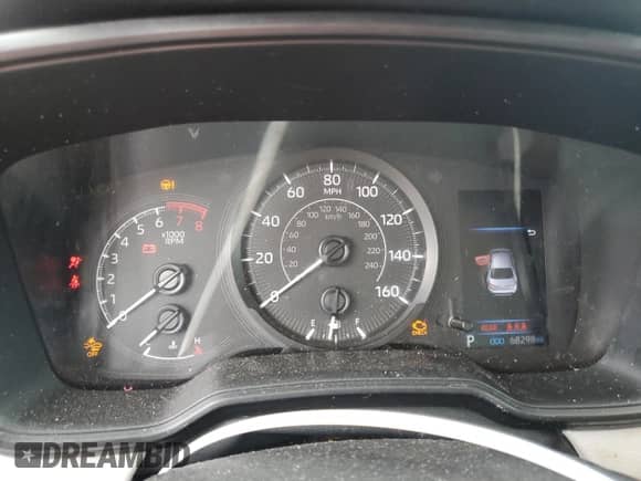 2022 Toyota Corolla L z VIN 5YFDPMAE0NP328370, wystawiony jako Copart lot #67999315 z przebiegiem 68 298 mil mil oraz Szkoda całkowita • Salvage title. Historia ofert i sprzedaży dostępna na DreamBid. Obrazek 9.