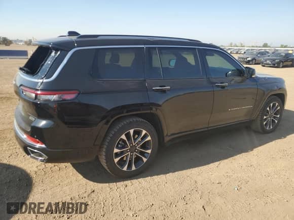 2022 Jeep Grand Cherokee Overland с VIN 1C4RJKDG1N8564532, выставлен на аукционе Copart как лот 68621285 с пробегом 52 604 миль миль и Чистый • Clean title. История ставок и продаж доступна на DreamBid. Изображение 3.