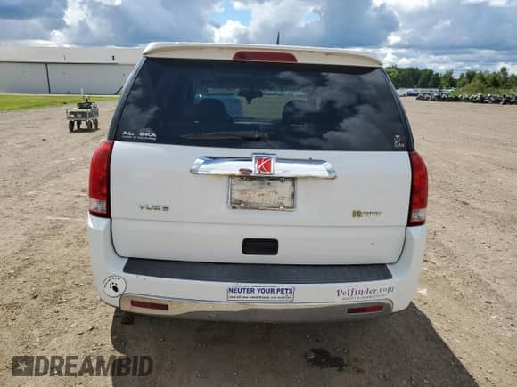 2007 Saturn VUE I4 Hybrid with VIN 5GZCZ33Z27S842236, listed as a Copart auction lot 69813245 with 86,509 mi miles and Clean title. Bid and sale history available at DreamBid. Image 6.