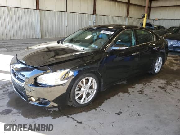 2014 Nissan Maxima SV z VIN 1N4AA5AP9EC448646, wystawiony jako Copart lot #86636835 z przebiegiem 133 828 mil mil oraz Szkoda całkowita • Salvage title. Historia ofert i sprzedaży dostępna na DreamBid. Obrazek 1.