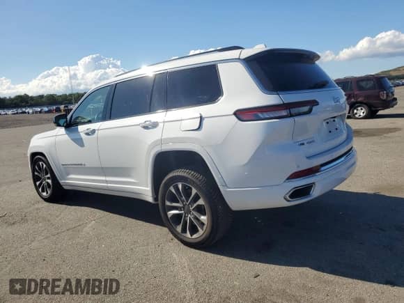 2022 Jeep Grand Cherokee Overland с VIN 1C4RJKDG5N8529458, выставлен на аукционе Copart как лот 70038515 с пробегом 53 718 миль миль и Списание • Salvage title. История ставок и продаж доступна на DreamBid. Изображение 2.