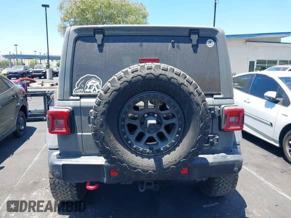 2023 Jeep Wrangler Rubicon with VIN 1C4JJXFG7PW541813, listed as a IAAI auction lot 42640045 with 53,645 mi miles and . Bid and sale history available at DreamBid. Image 15.
