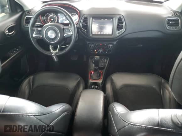 2019 Jeep Compass Trailhawk с VIN 3C4NJDDB5KT771484, выставлен на аукционе Copart как лот 66185595 с пробегом 76 502 миль миль и Списание • Salvage title. История ставок и продаж доступна на DreamBid. Изображение 8.