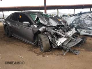 2021 Toyota Camry XSE with VIN 4T1K61AK5MU584371, listed as a IAAI auction lot 43262202 with Not provided miles and . Bid and sale history available at DreamBid. Image 1.