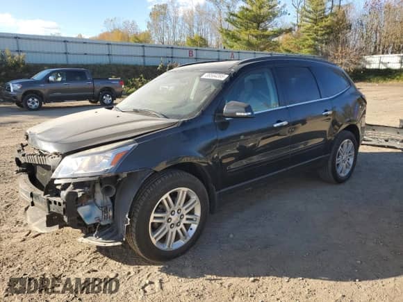 2013 Chevrolet Traverse LT with VIN 1GNKVGKD8DJ260429, listed as a Copart auction lot 89564395 with 164,697 mi miles and Clean title. Bid and sale history available at DreamBid. Image 1.