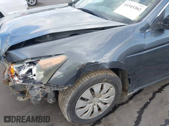 2010 Honda Accord LX with VIN 1HGCP2F37AA051417, listed as a IAAI auction lot 43345302 with 234,050 mi miles and . Bid and sale history available at DreamBid. Image 14.