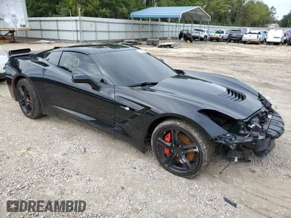 2016 Chevrolet Corvette 2LT with VIN 1G1YD2D7XG5117049, listed as a Copart auction lot 69628113 with 57,313 mi miles and . Bid and sale history available at DreamBid. Image 4.