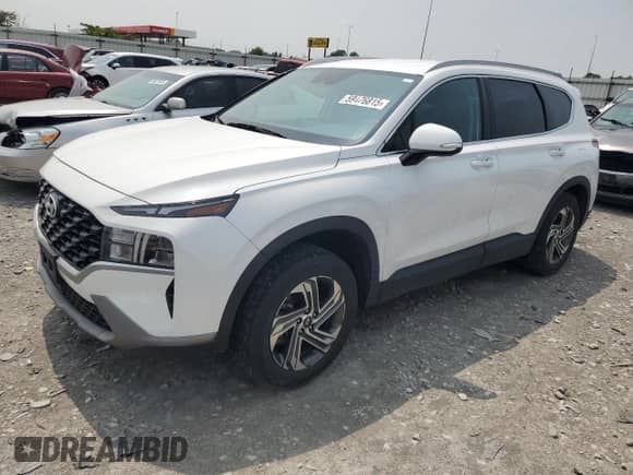 2023 Hyundai Santa Fe SEL with VIN 5NMS2DAJ2PH517683, listed as a Copart auction lot 59476815 with 40,821 mi miles and Salvage title. Bid and sale history available at DreamBid. Image 1.