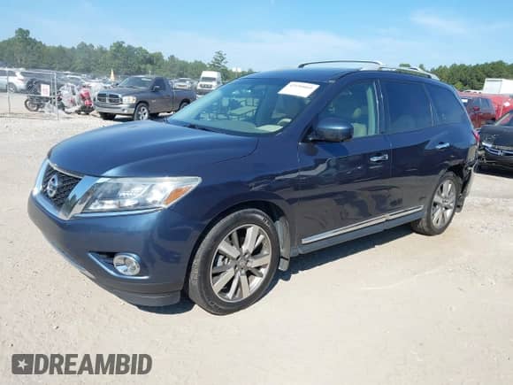 2015 Nissan Pathfinder SL with VIN 5N1AR2MNXFC639971, listed as a IAAI auction lot 43199009 with 177,596 mi miles and . Bid and sale history available at DreamBid. Image 17.