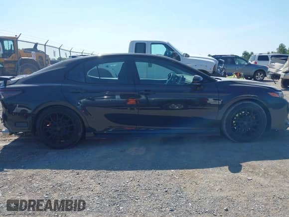 2024 Toyota Camry TRD with VIN 4T1KZ1AK8RU095252, listed as a IAAI auction lot 42785747 with 18,917 mi miles and . Bid and sale history available at DreamBid. Image 14.