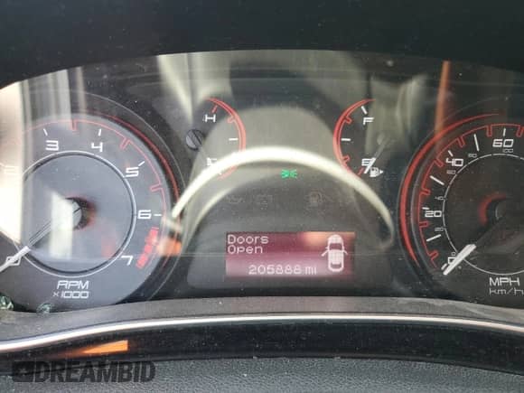 2013 Dodge Dart SXT with VIN 1C3CDFBA5DD289034, listed as a Copart auction lot 80650765 with 205,888 mi miles and Salvage title. Bid and sale history available at DreamBid. Image 9.