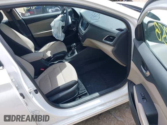 2021 Hyundai Accent SE с VIN 3KPC24A66ME137023, выставлен на аукционе IAAI как лот 42192858 с пробегом 58 197 миль миль и . История ставок и продаж доступна на DreamBid. Изображение 5.