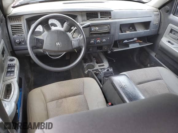 2010 Dodge Dakota Bighorn/Lonestar with VIN 1D7CW3GK4AS225411, listed as a Copart auction lot 48084595 with Not provided miles and Salvage title. Bid and sale history available at DreamBid. Image 8.