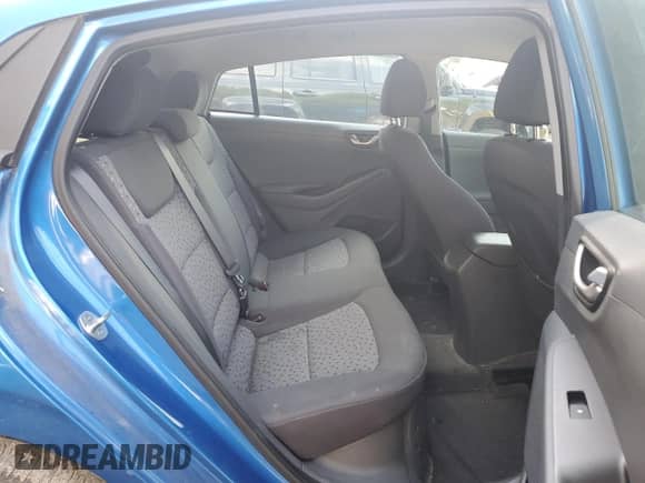 2017 Hyundai Ioniq Blue with VIN KMHC65LC1HU036603, listed as a Copart auction lot 53988364 with 79,479 mi miles and . Bid and sale history available at DreamBid. Image 10.