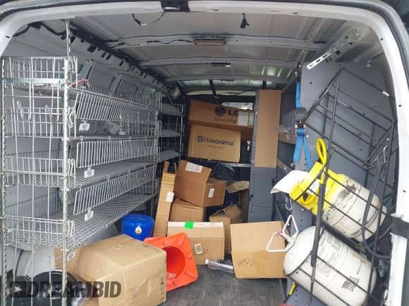 2013 Chevrolet Express Cargo with VIN 1GCSGAFX9D1179623, listed as a IAAI auction lot 42405699 with 213,830 mi miles and . Bid and sale history available at DreamBid. Image 8.