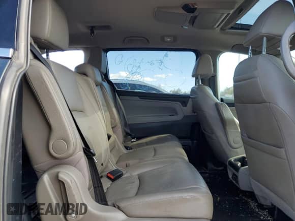 2020 Honda Odyssey EX-L with VIN 5FNRL6H72LB041769, listed as a Copart auction lot 89929655 with 54,605 mi miles and Salvage title. Bid and sale history available at DreamBid. Image 11.