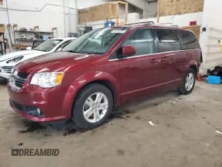 2018 Dodge Grand Caravan SXT with VIN 2C4RDGCG7JR238514, listed as a Copart auction lot 68538585 with 89,932 mi miles and Salvage title. Bid and sale history available at DreamBid. Image 1.