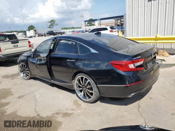 2019 Honda Accord Touring with VIN 1HGCV2F99KA013442, listed as a Copart auction lot 62212265 with Not provided miles and Salvage title. Bid and sale history available at DreamBid. Image 2.