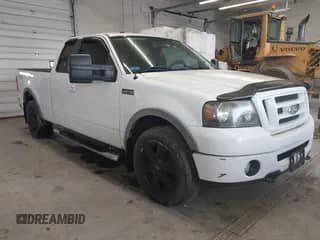 2008 Ford F-150 XLT with VIN 1FTPX14V28FA08065, listed as a IAAI auction lot 43429753 with 214,536 mi miles and . Bid and sale history available at DreamBid. Image 1.