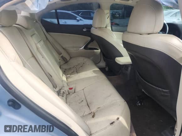 2013 Lexus IS 250 z VIN JTHBF5C2XD5188034, wystawiony jako Copart lot #71548765 z przebiegiem 120 570 mil mil oraz Szkoda całkowita • Salvage title. Historia ofert i sprzedaży dostępna na DreamBid. Obrazek 10.