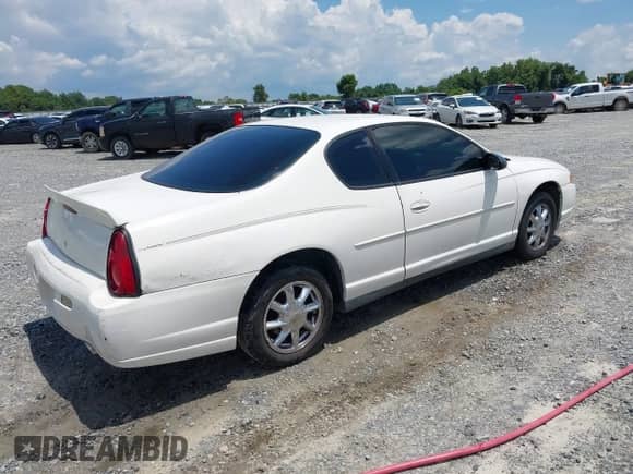 2004 Chevrolet Monte Carlo LS with VIN 2G1WW12E049200887, listed as a IAAI auction lot 42663208 with 190,023 mi miles and . Bid and sale history available at DreamBid. Image 4.