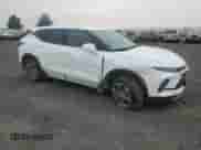 2025 Chevrolet Blazer LT with VIN 3GNKBHR45SS230093, listed as a Copart auction lot 84730875 with 4,258 mi miles and Salvage title. Bid and sale history available at DreamBid. Image 4.