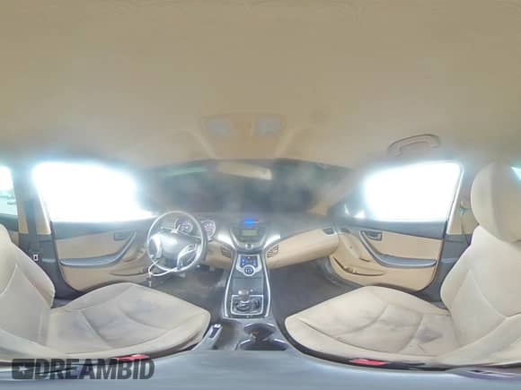 2012 Hyundai Elantra GLS z VIN 5NPDH4AE4CH109693, wystawiony jako Copart lot #87096295 z przebiegiem 176 052 mil mil oraz Szkoda całkowita • Salvage title. Historia ofert i sprzedaży dostępna na DreamBid. Obrazek 14.