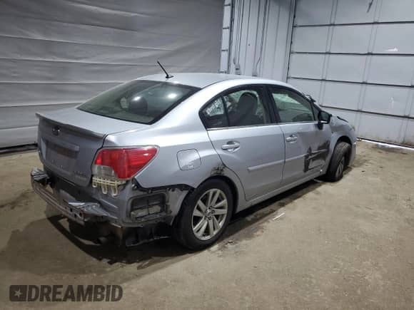 2016 Subaru Impreza Premium с VIN JF1GJAB62GH021114, выставлен на аукционе Copart как лот 61787405 с пробегом 151 034 миль миль и Списание • Salvage title. История ставок и продаж доступна на DreamBid. Изображение 3.