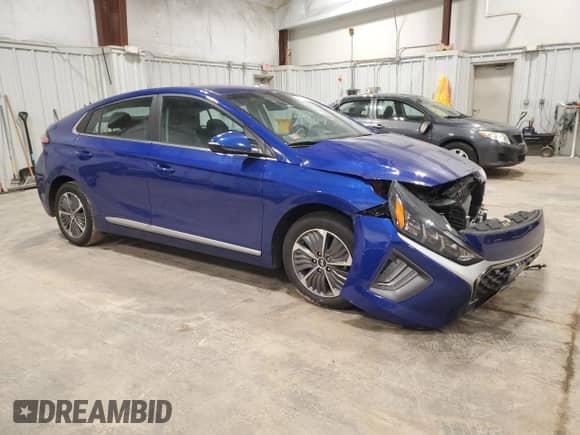 2021 Hyundai Ioniq SEL с VIN KMHC75LD1MU249633, выставлен на аукционе Copart как лот 81626434 с пробегом 35 638 миль миль и Списание • Salvage title. История ставок и продаж доступна на DreamBid. Изображение 4.