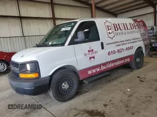 2010 Chevrolet Express Cargo с VIN 1GCUGADX1A1113722, выставлен на аукционе Copart как лот 67598305 с пробегом 125 280 миль миль и Списание • Salvage title. История ставок и продаж доступна на DreamBid. Изображение 1.