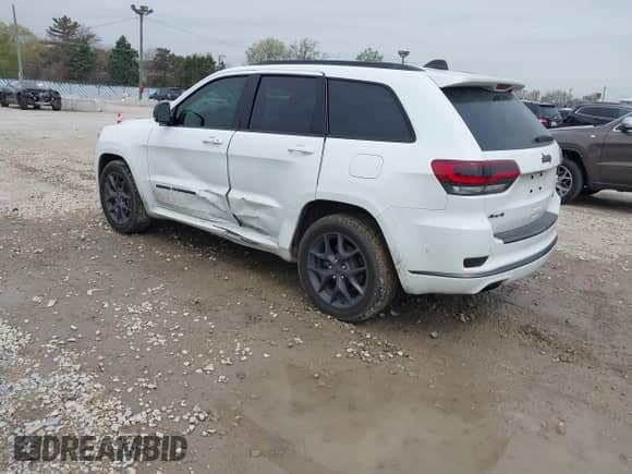 2020 Jeep Grand Cherokee Limited X with VIN 1C4RJFBG2LC242101, listed as a IAAI auction lot 42129240 with 60,479 mi miles and . Bid and sale history available at DreamBid. Image 3.