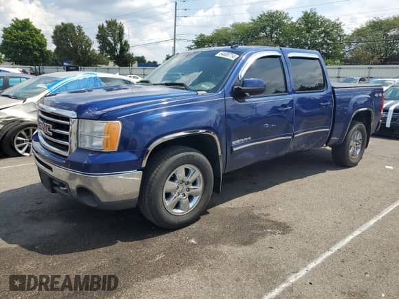2013 GMC Sierra 1500 SLT с VIN 3GTP2WE74DG227727, выставлен на аукционе Copart как лот 64008714 с пробегом 168 719 миль миль и Списание • Salvage title. История ставок и продаж доступна на DreamBid. Изображение 1.