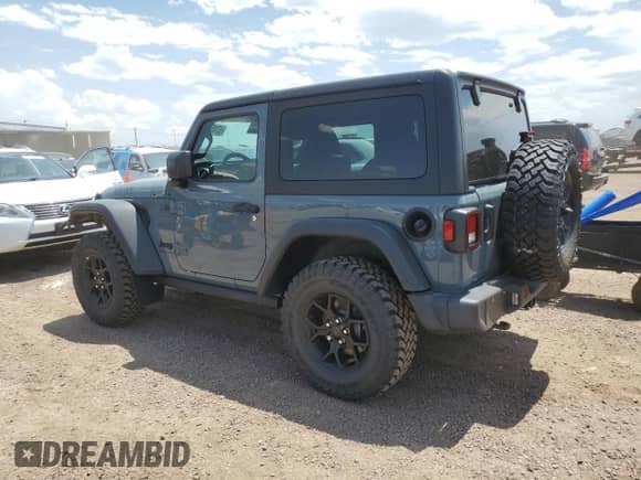2024 Jeep Wrangler Sport с VIN 1C4PJXAGXRW353243, выставлен на аукционе Copart как лот 62457925 с пробегом 3 234 миль миль и Списание • Salvage title. История ставок и продаж доступна на DreamBid. Изображение 2.
