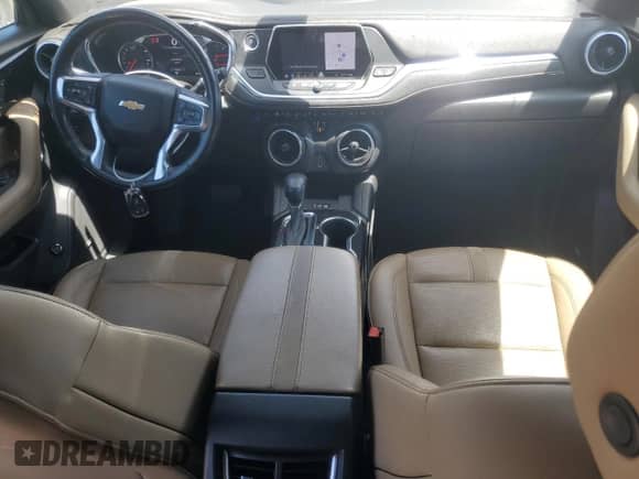 2019 Chevrolet Blazer Premier with VIN 3GNKBKRS3KS643089, listed as a Copart auction lot 57466155 with 99,746 mi miles and Salvage title. Bid and sale history available at DreamBid. Image 8.