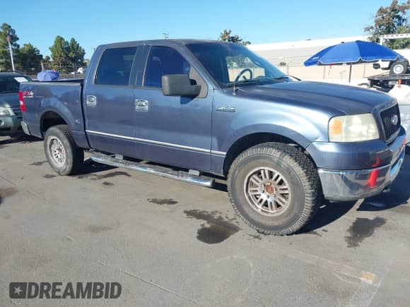 2006 Ford F-150 XLT with VIN 1FTPW14V46KC20246, listed as a IAAI auction lot 43564627 with 159,288 mi miles and . Bid and sale history available at DreamBid. Image 1.