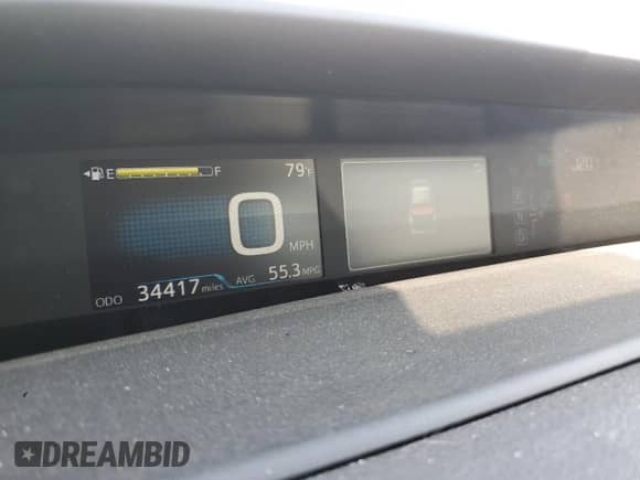 2018 Toyota Prius Two с VIN JTDKBRFU1J3070916, выставлен на аукционе Copart как лот 71674725 с пробегом 34 417 миль миль и Списание • Salvage title. История ставок и продаж доступна на DreamBid. Изображение 9.