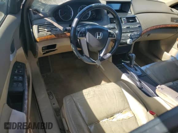 2009 Honda Accord EX-L with VIN 1HGCP368X9A027786, listed as a Copart auction lot 81861365 with 165,563 mi miles and Salvage title. Bid and sale history available at DreamBid. Image 8.