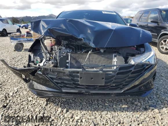 2023 Hyundai Elantra Blue z VIN KMHLM4AJ8PU059280, wystawiony jako Copart lot #81950685 z przebiegiem 52 621 mil mil oraz Szkoda całkowita • Salvage title. Historia ofert i sprzedaży dostępna na DreamBid. Obrazek 5.