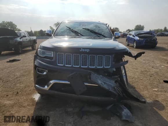 2014 Jeep Grand Cherokee Summit with VIN 1C4RJFJG2EC213122, listed as a Copart auction lot 68841325 with 55,129 mi miles and Salvage title. Bid and sale history available at DreamBid. Image 5.